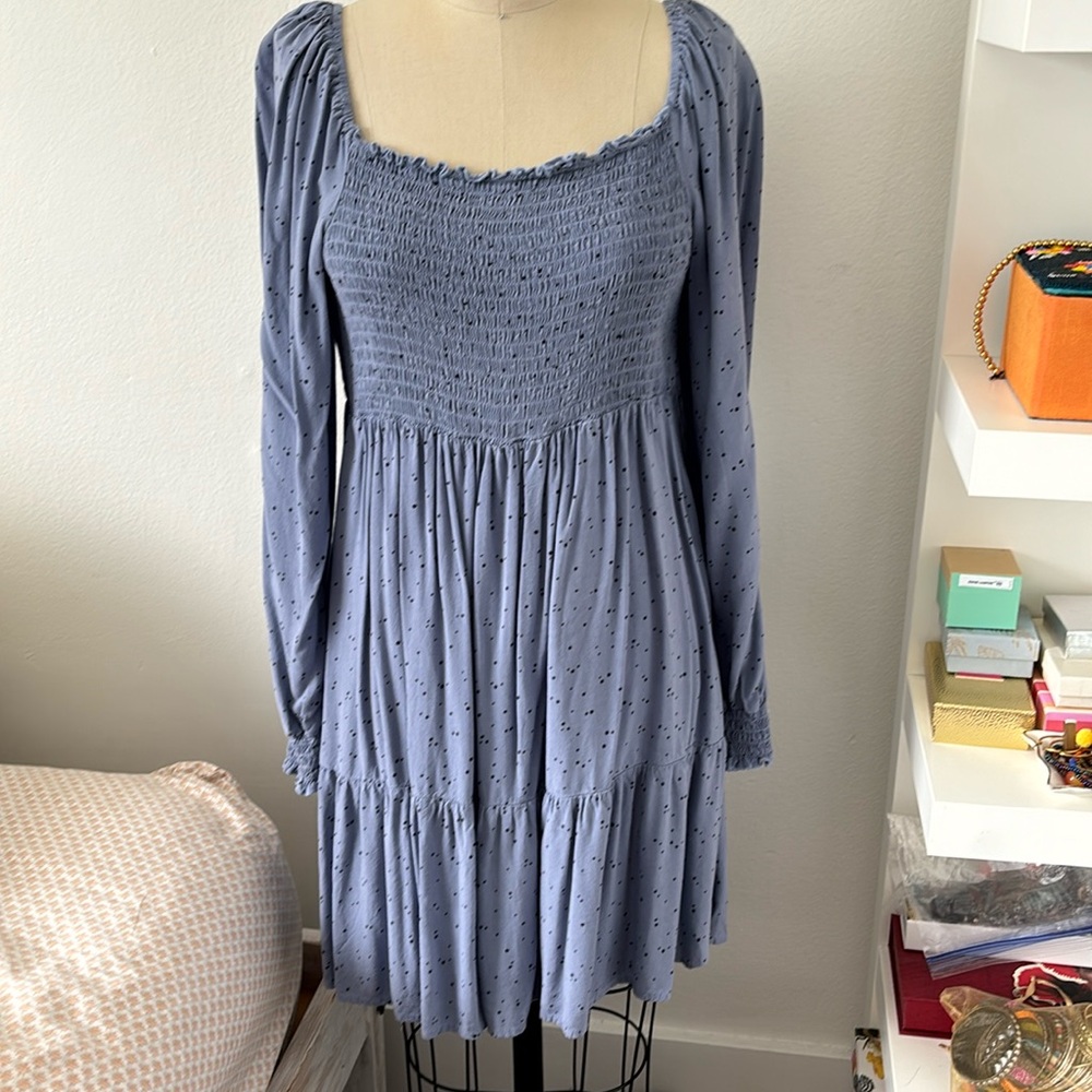 Love Fire Blue Short Dress Size XL